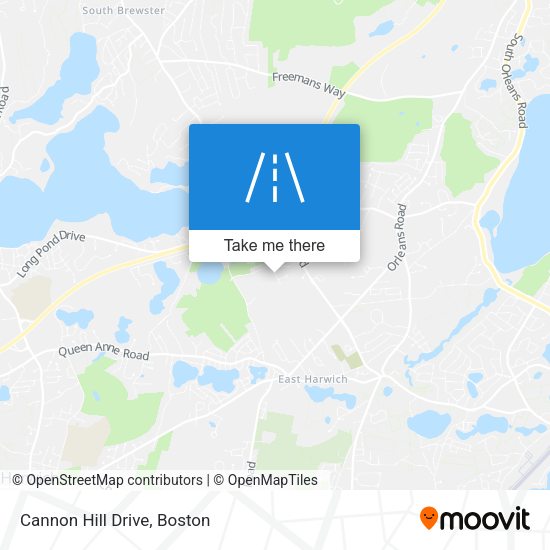 Cannon Hill Drive map