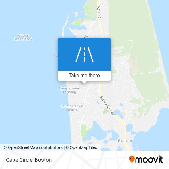 Cape Circle map