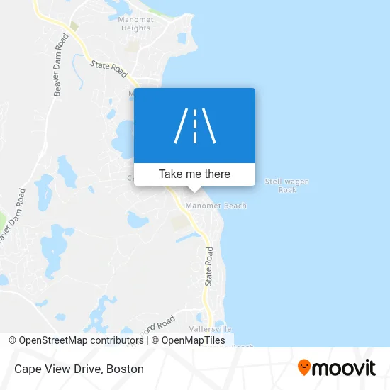 Cape View Drive map