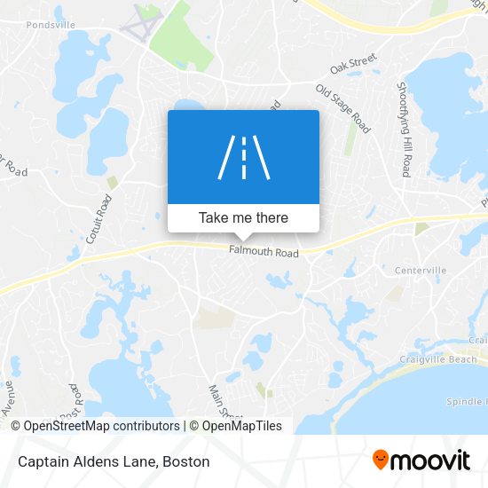 Mapa de Captain Aldens Lane