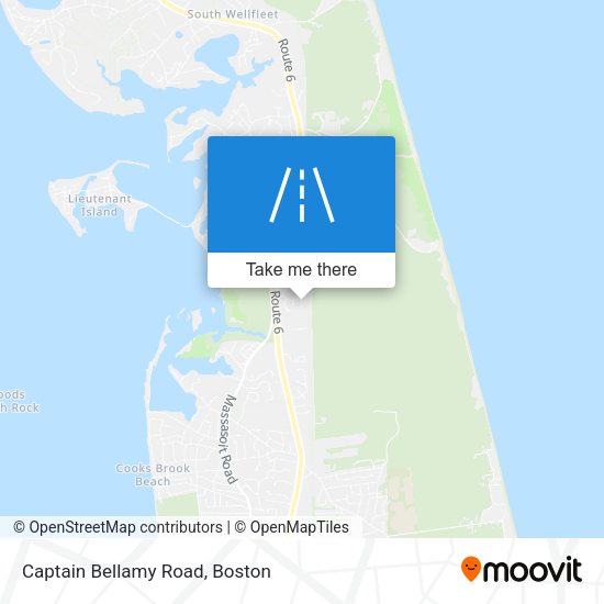 Captain Bellamy Road map