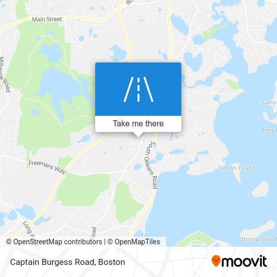 Mapa de Captain Burgess Road