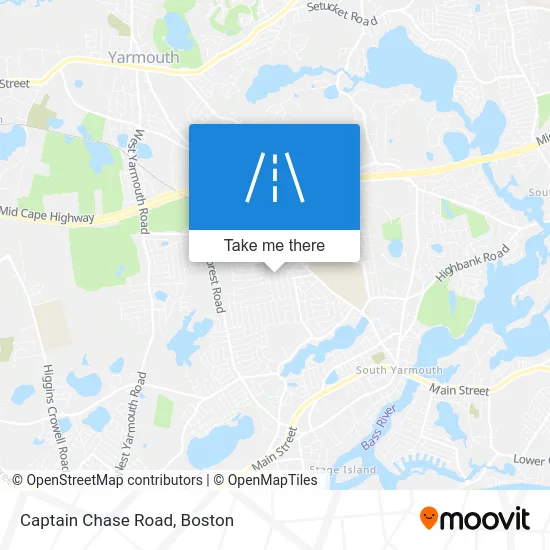 Captain Chase Road map