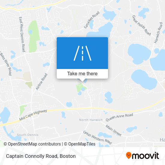 Captain Connolly Road map