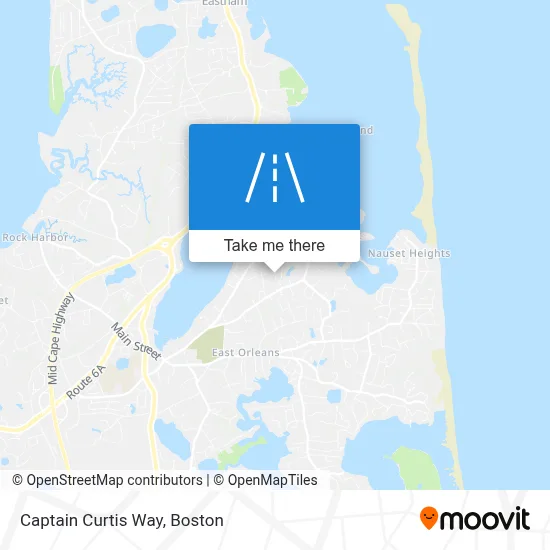 Captain Curtis Way map