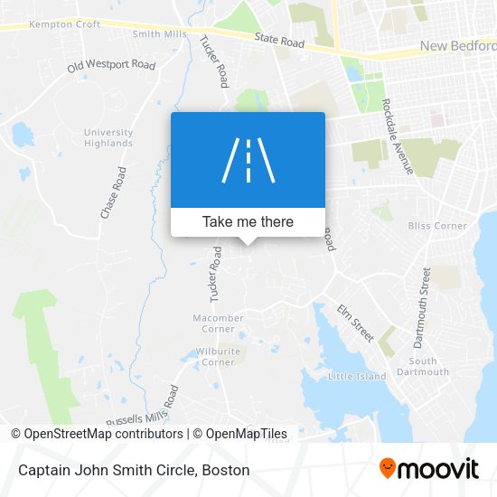 Captain John Smith Circle map
