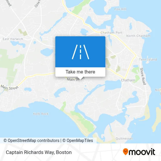 Captain Richards Way map