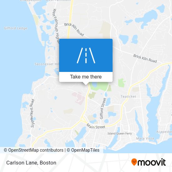 Mapa de Carlson Lane