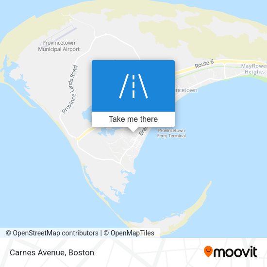 Mapa de Carnes Avenue
