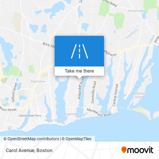 Mapa de Carol Avenue
