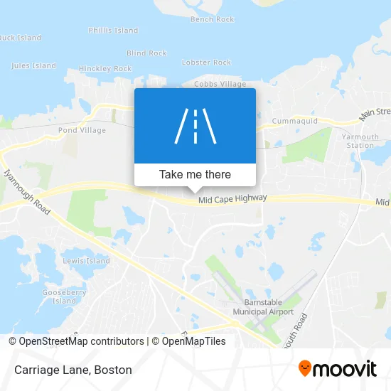 Carriage Lane map
