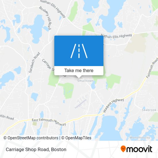 Mapa de Carriage Shop Road