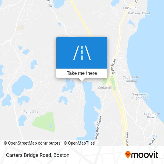Mapa de Carters Bridge Road