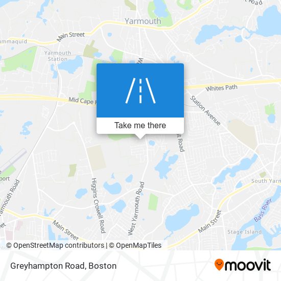 Mapa de Greyhampton Road