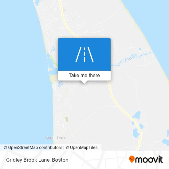 Gridley Brook Lane map