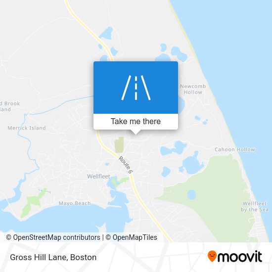 Mapa de Gross Hill Lane