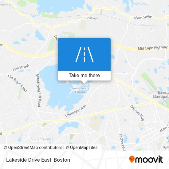 Lakeside Drive East map