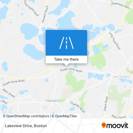 Lakeview Drive map