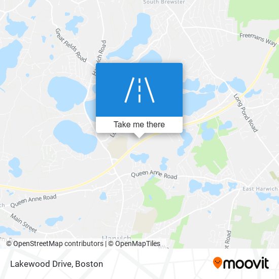 Lakewood Drive map