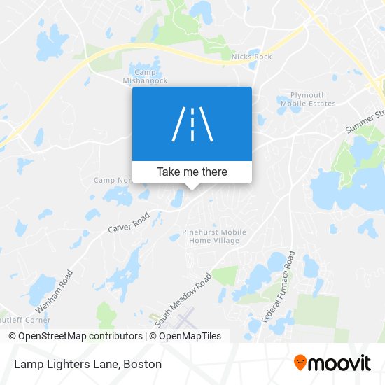 Mapa de Lamp Lighters Lane