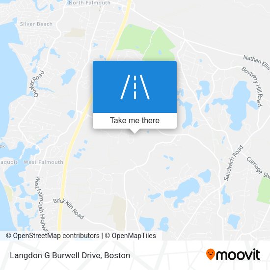 Langdon G Burwell Drive map
