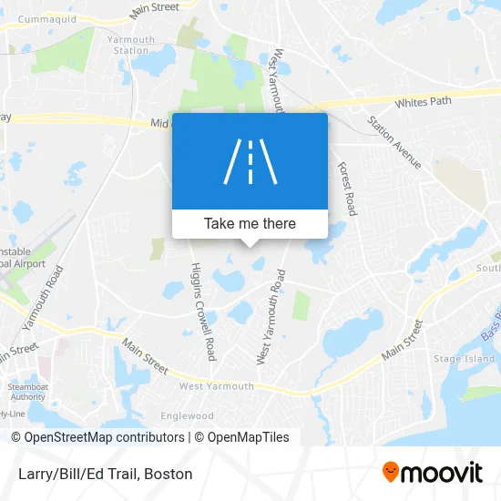 Larry/Bill/Ed Trail map