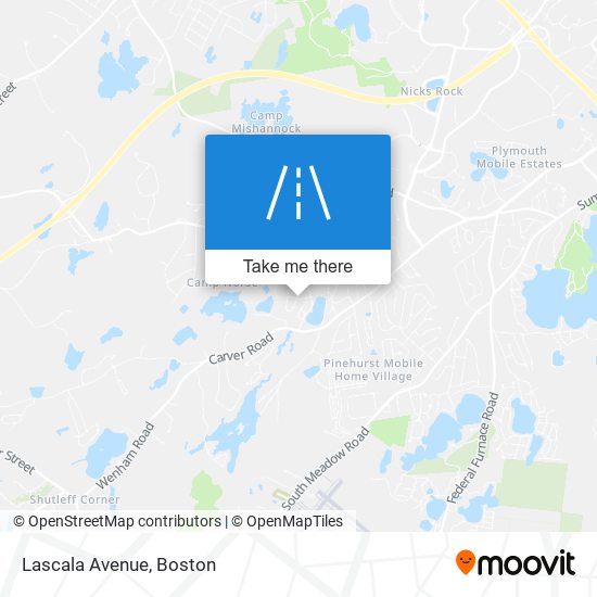 Mapa de Lascala Avenue