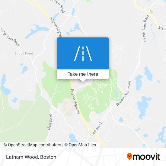 Mapa de Latham Wood