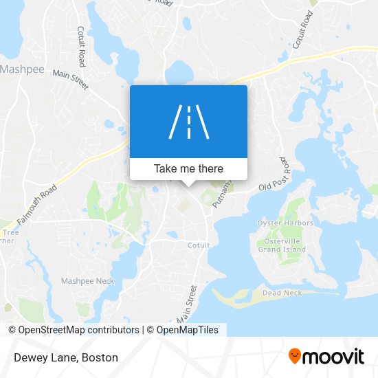Mapa de Dewey Lane