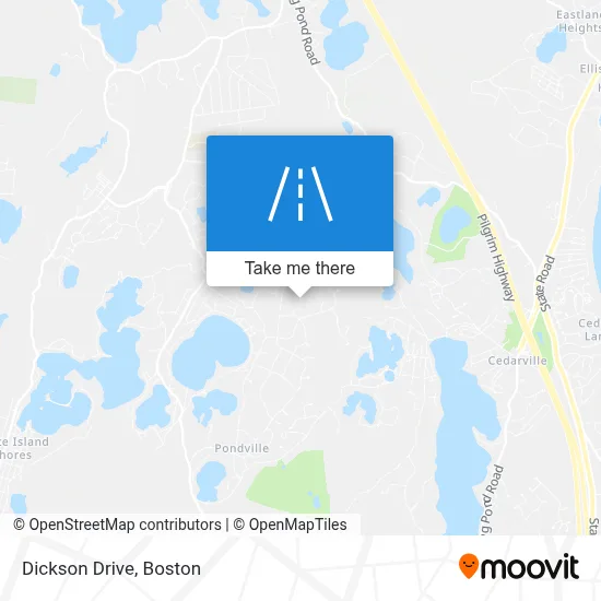 Dickson Drive map