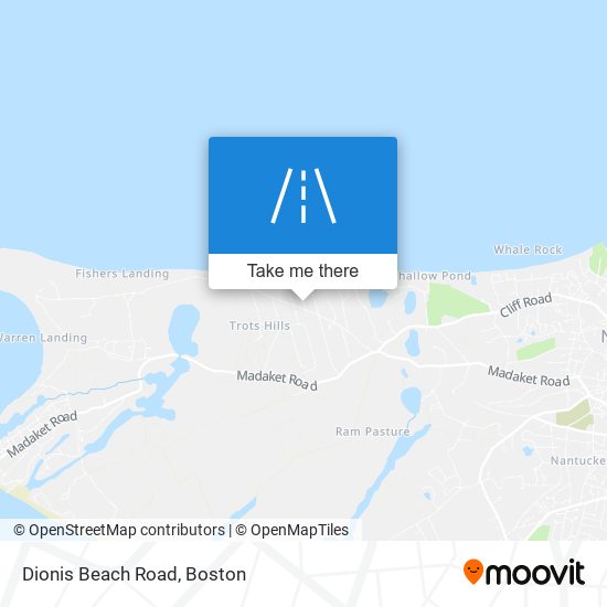 Mapa de Dionis Beach Road