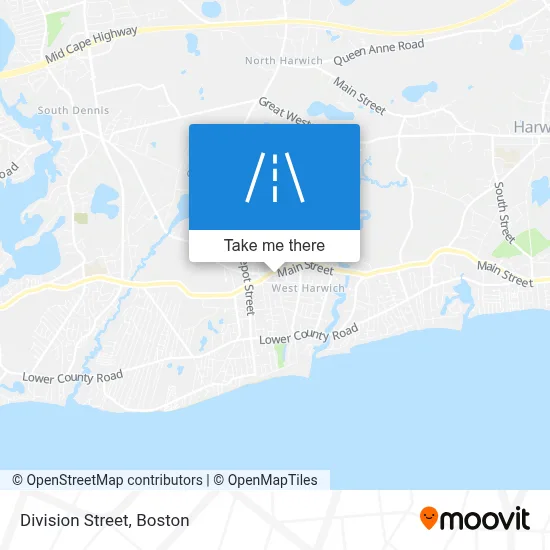 Division Street map