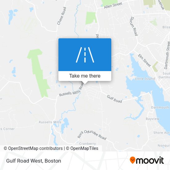 Mapa de Gulf Road West