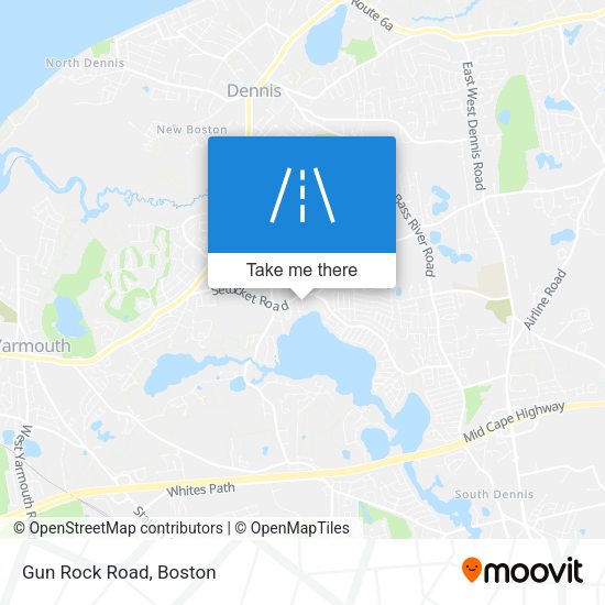 Mapa de Gun Rock Road