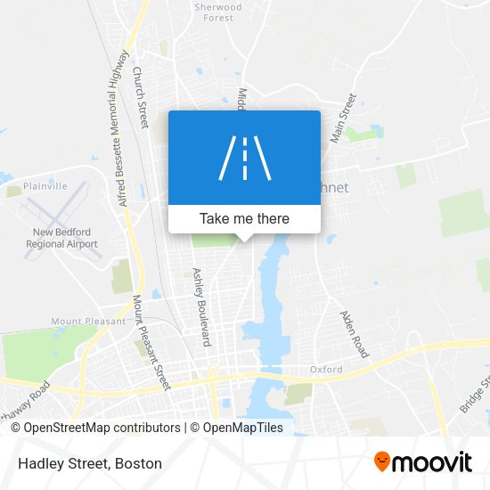 Mapa de Hadley Street