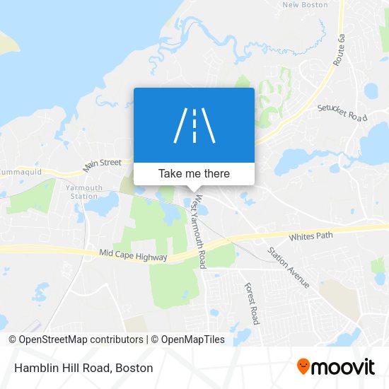 Mapa de Hamblin Hill Road