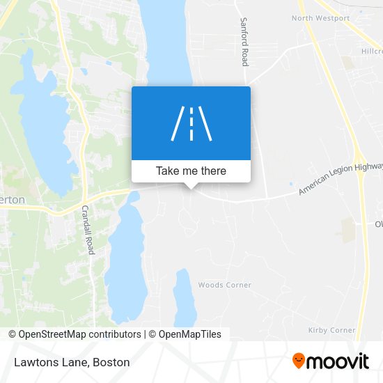Mapa de Lawtons Lane