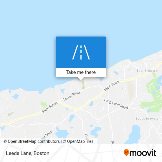 Leeds Lane map