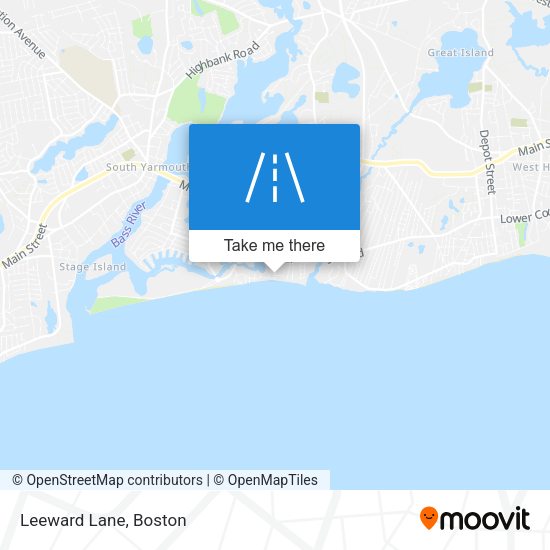 Mapa de Leeward Lane