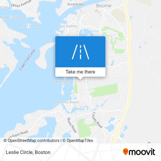 Mapa de Leslie Circle