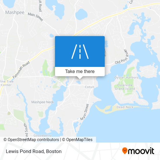 Mapa de Lewis Pond Road