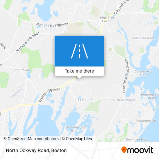 Mapa de North Ockway Road