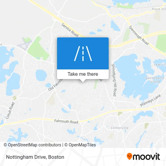 Nottingham Drive map