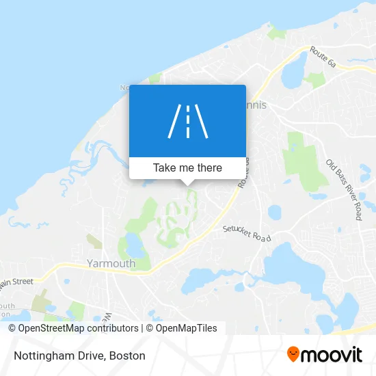 Nottingham Drive map