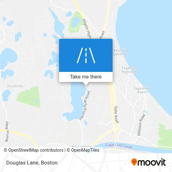 Douglas Lane map