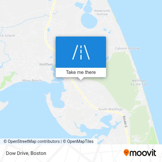 Dow Drive map