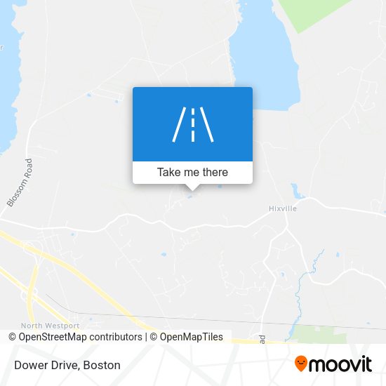 Dower Drive map