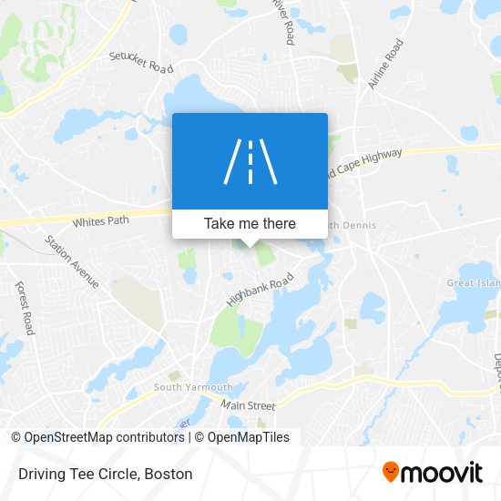 Mapa de Driving Tee Circle