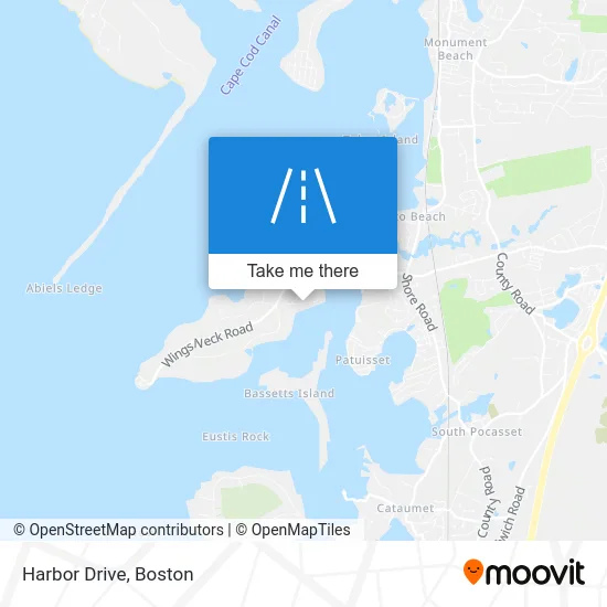 Harbor Drive map