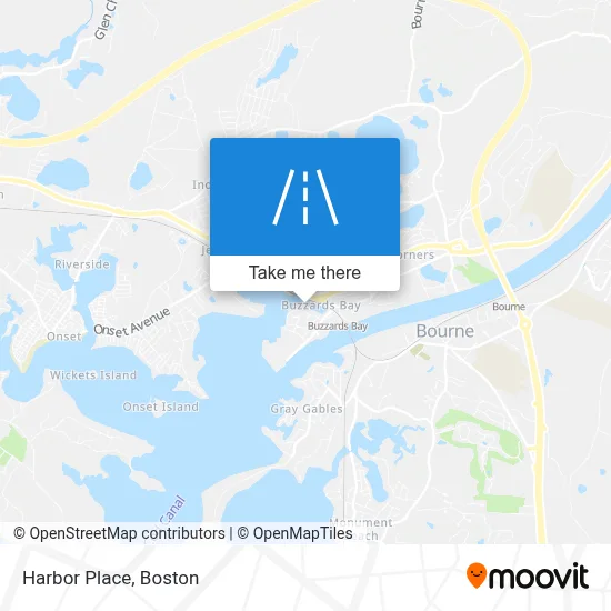 Harbor Place map